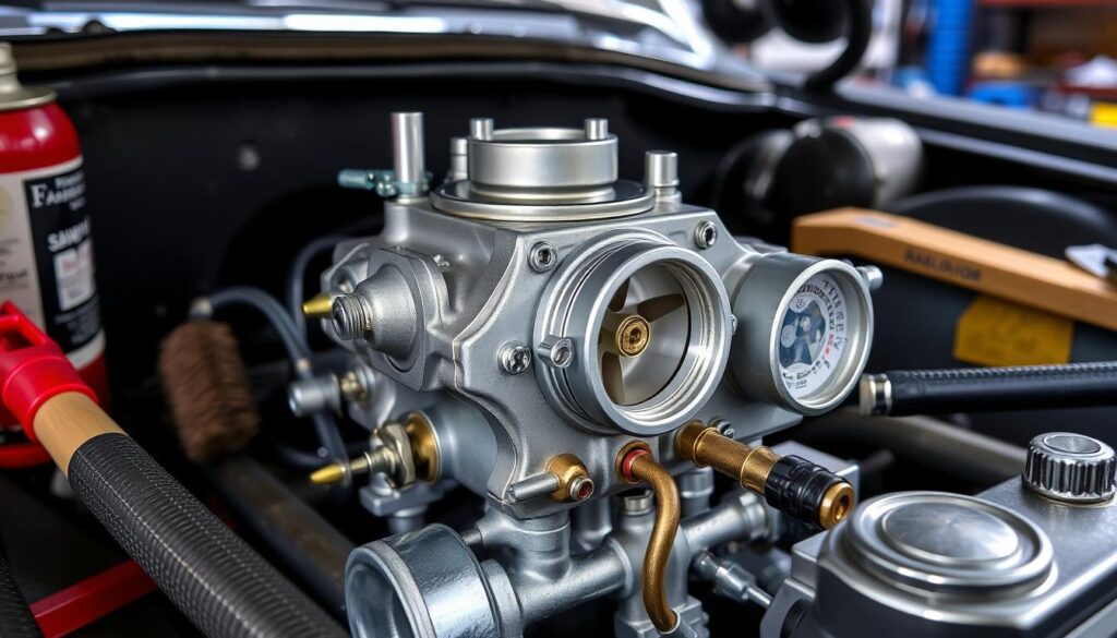 Automotive carburetor maintenance