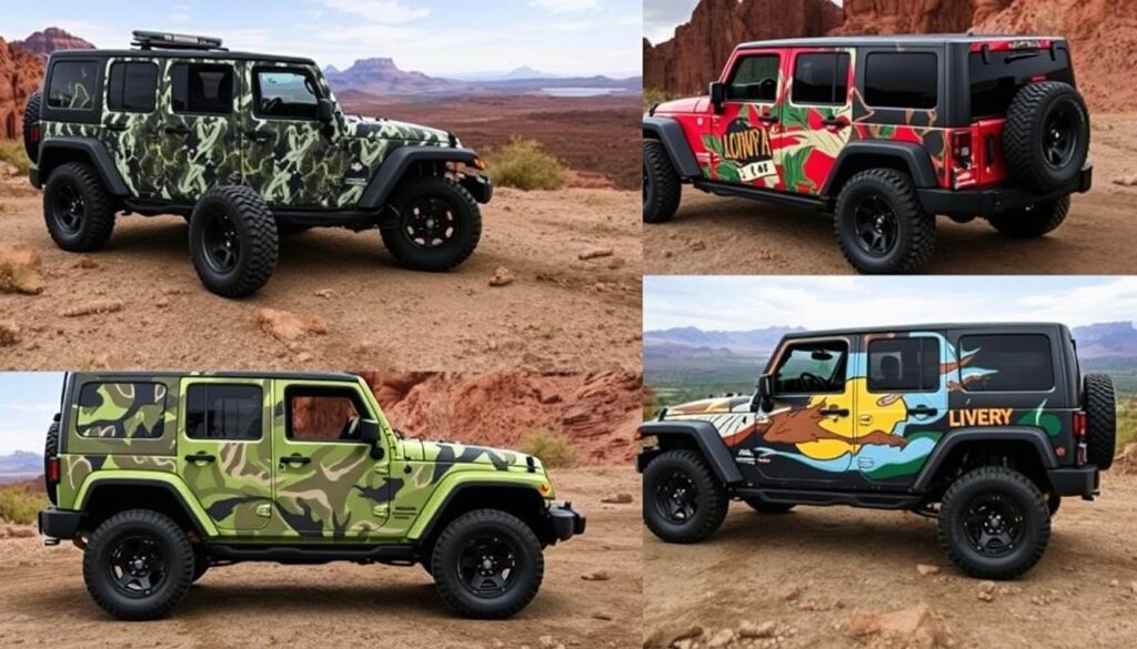 Custom Jeep Wrangler Wraps