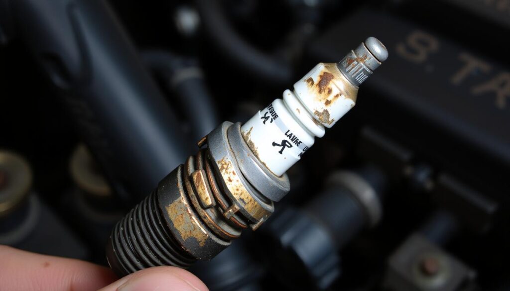 Faulty spark plugs and ignition coils