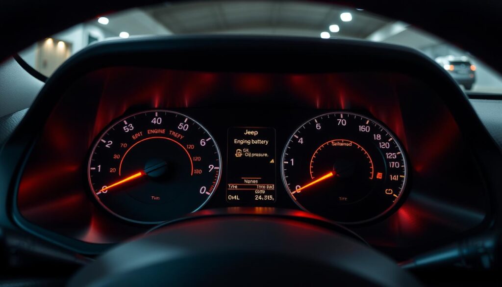 Jeep Cherokee dashboard warning lights