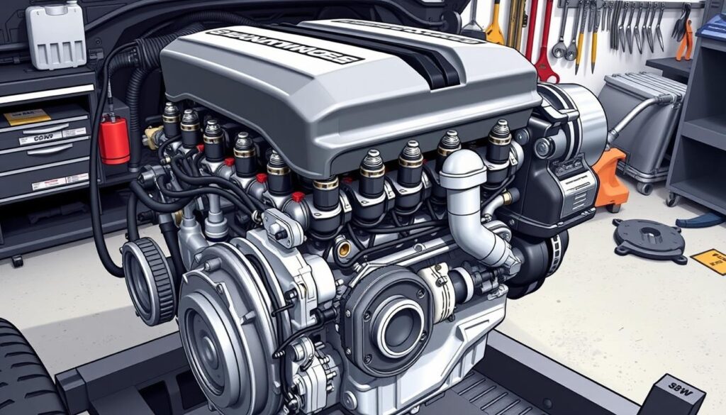 Jeep Grand Cherokee 4.7 Engine