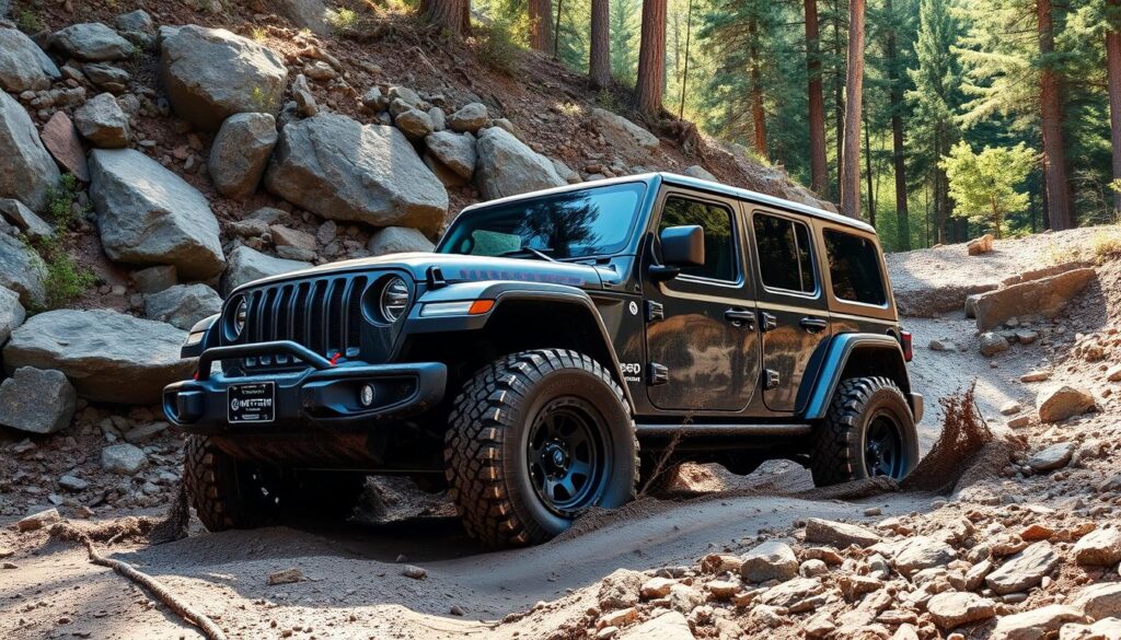 Jeep Wrangler Off-Roading