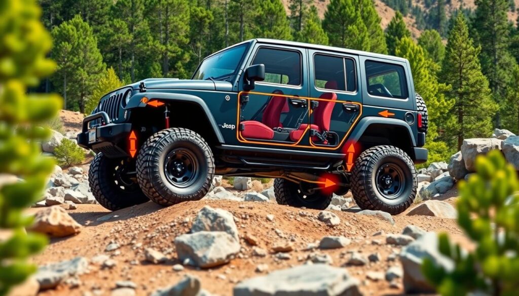 Jeep weight distribution