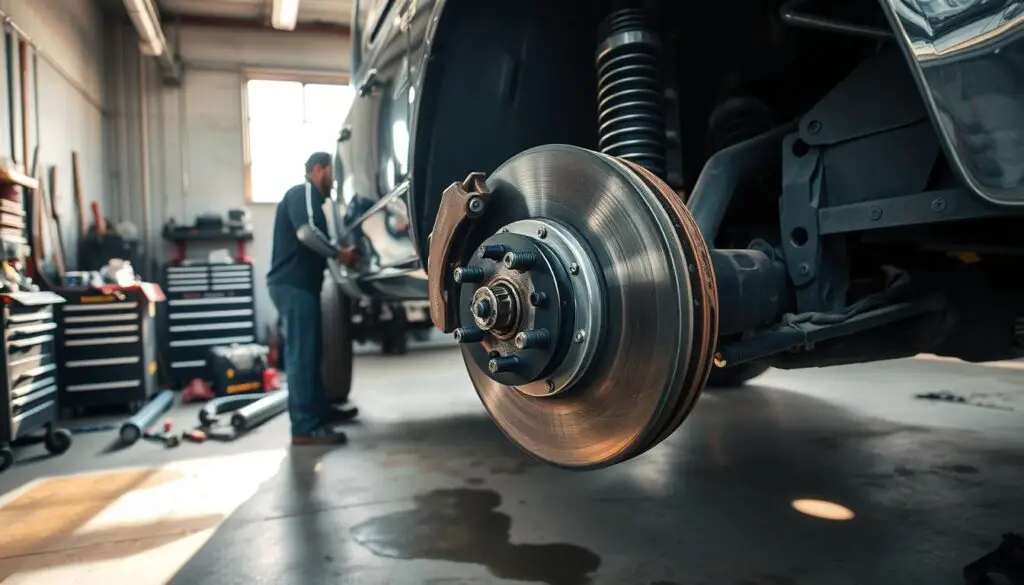Reassembling vehicle after brake pad replacement