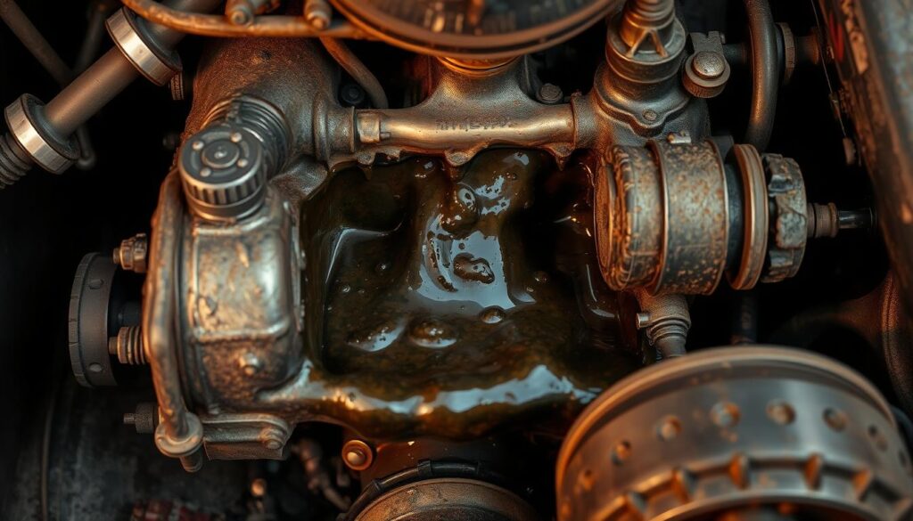 engine sludge buildup