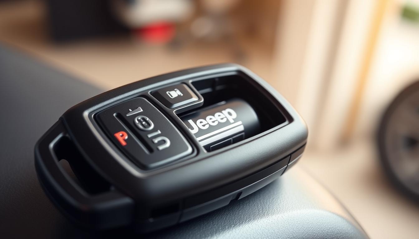 how to change battery in jeep key fob