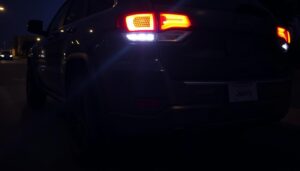 jeep grand cherokee brake lights not working when headlights are on