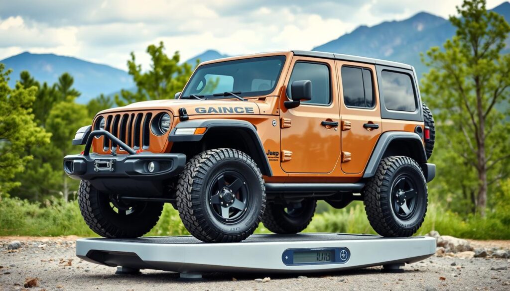 jeep wrangler weight