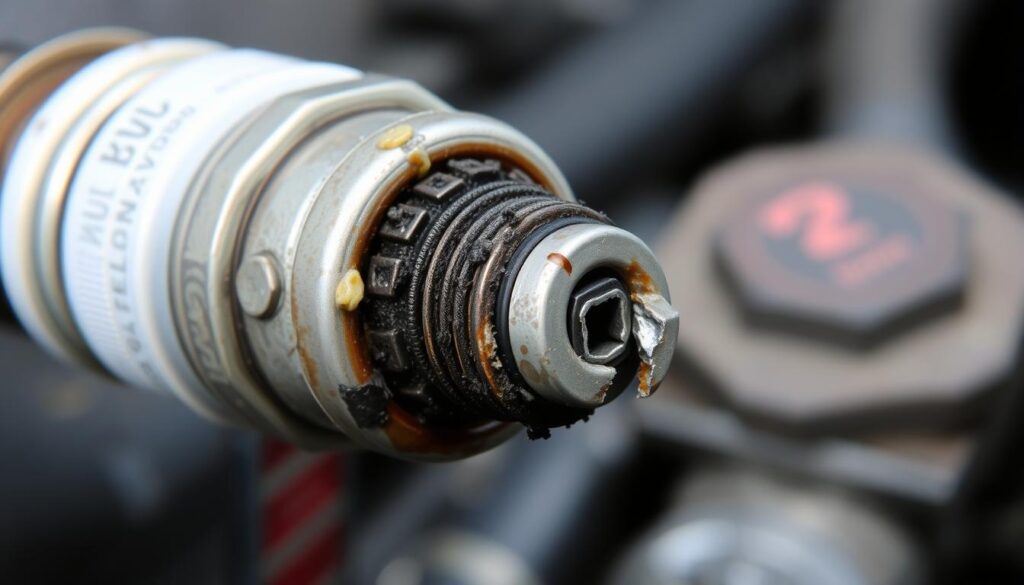 spark plug fouling