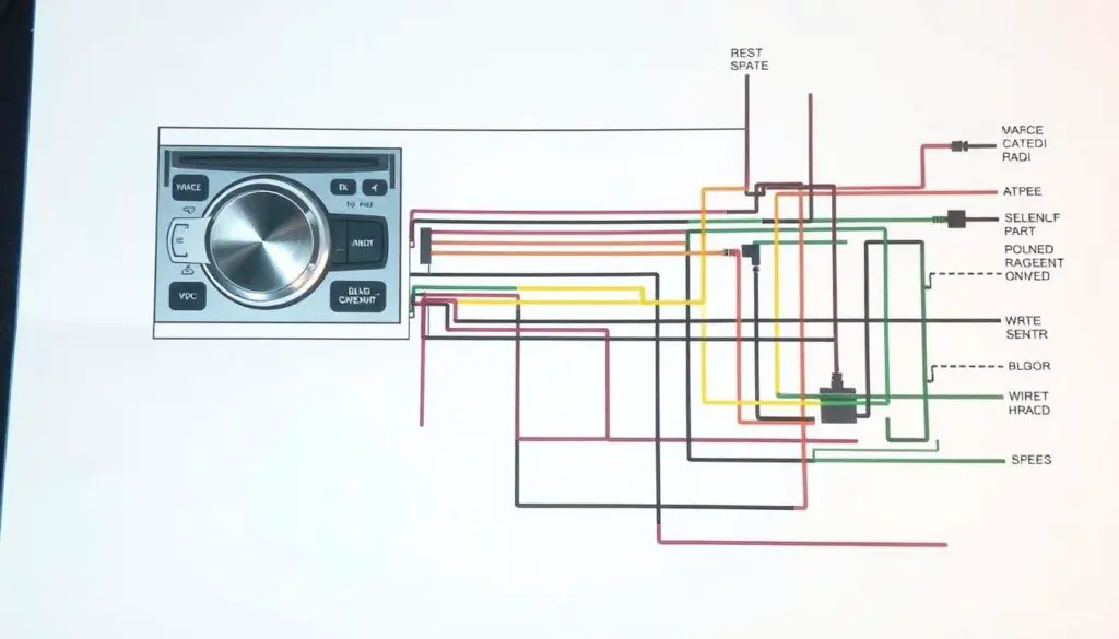 Color code Nissan radio wiring diagram