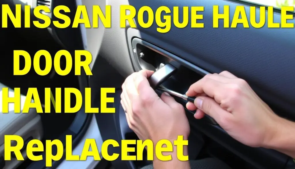 DIY Nissan Rogue door handle replacement