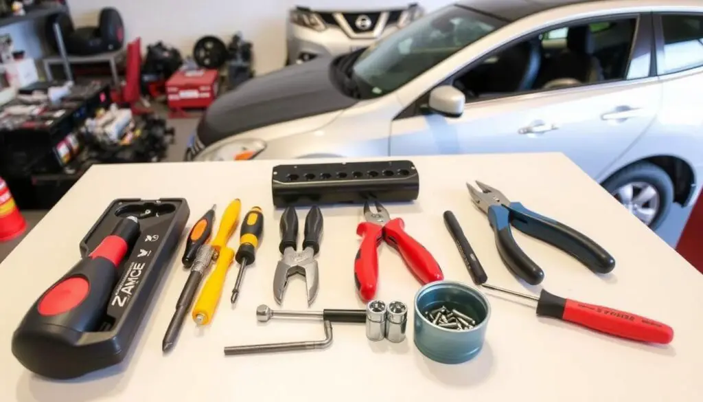 DIY Nissan Rogue door handle replacement tools