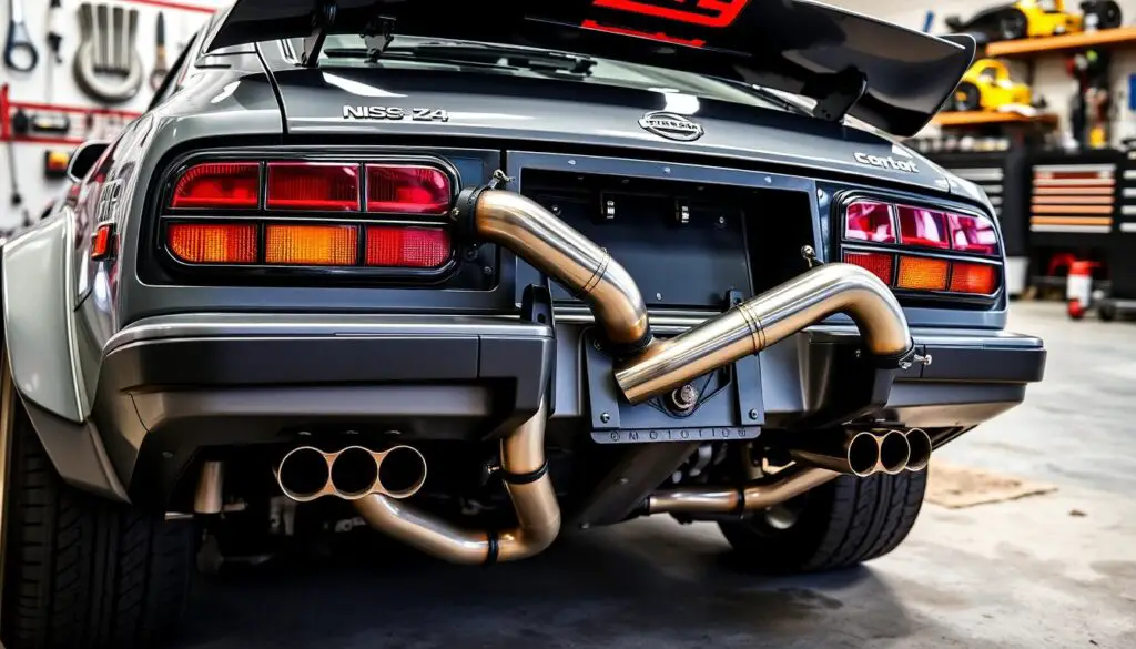 Exhaust System Enhancements for Nissan Z24