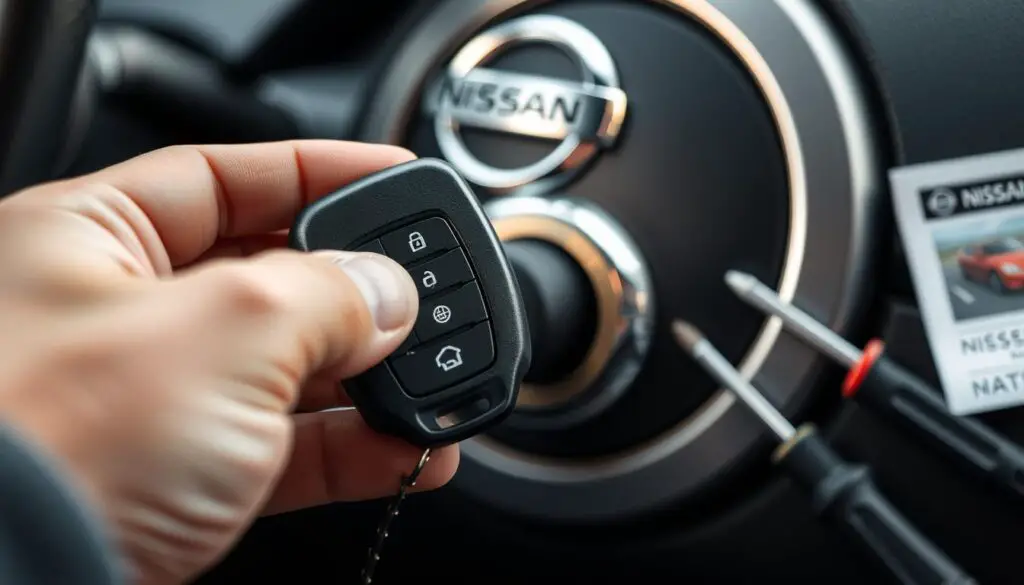 How to reset Nissan key system