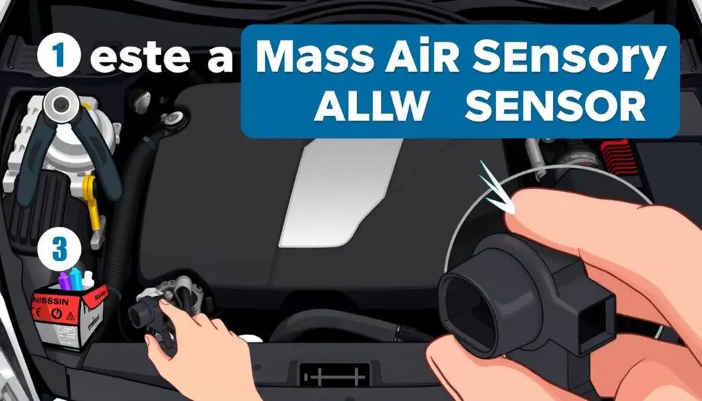 How to reset mass air flow sensor Nissan Altima