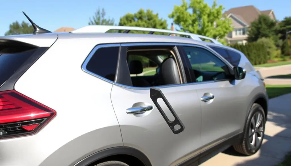 How to unlock Nissan Rogue with keys inside