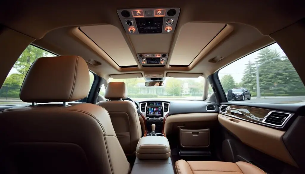 Interior Features 2015 Nissan Pathfinder