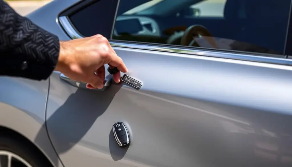 Nissan Altima locked keys solution