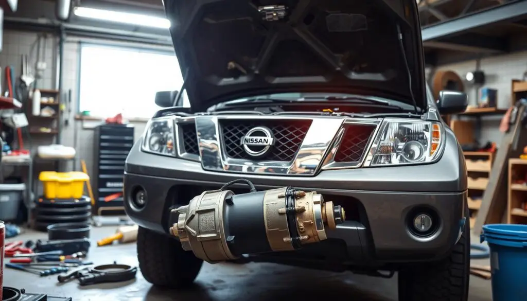 Nissan Frontier starter replacement