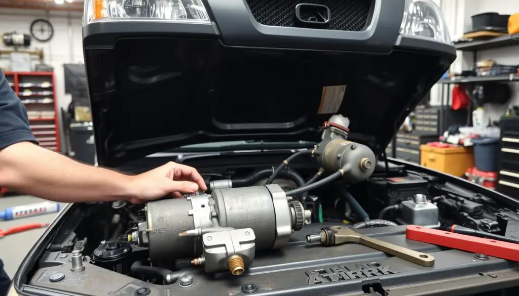 Nissan Frontier starter replacement