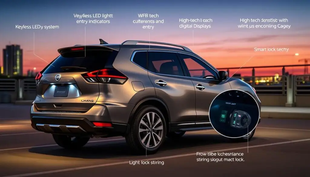 Nissan Rogue advanced security features