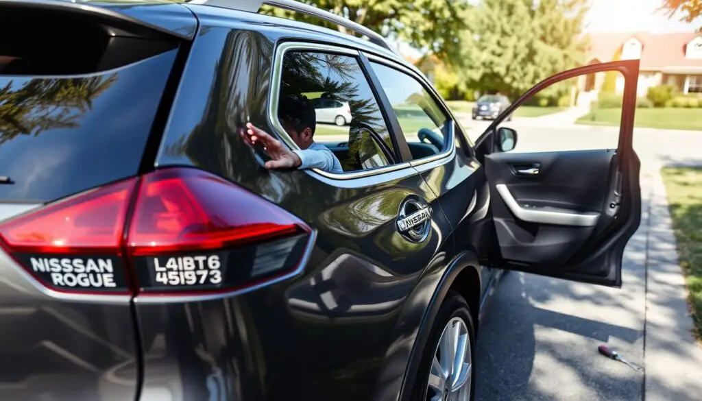 Nissan Rogue lockout assistance