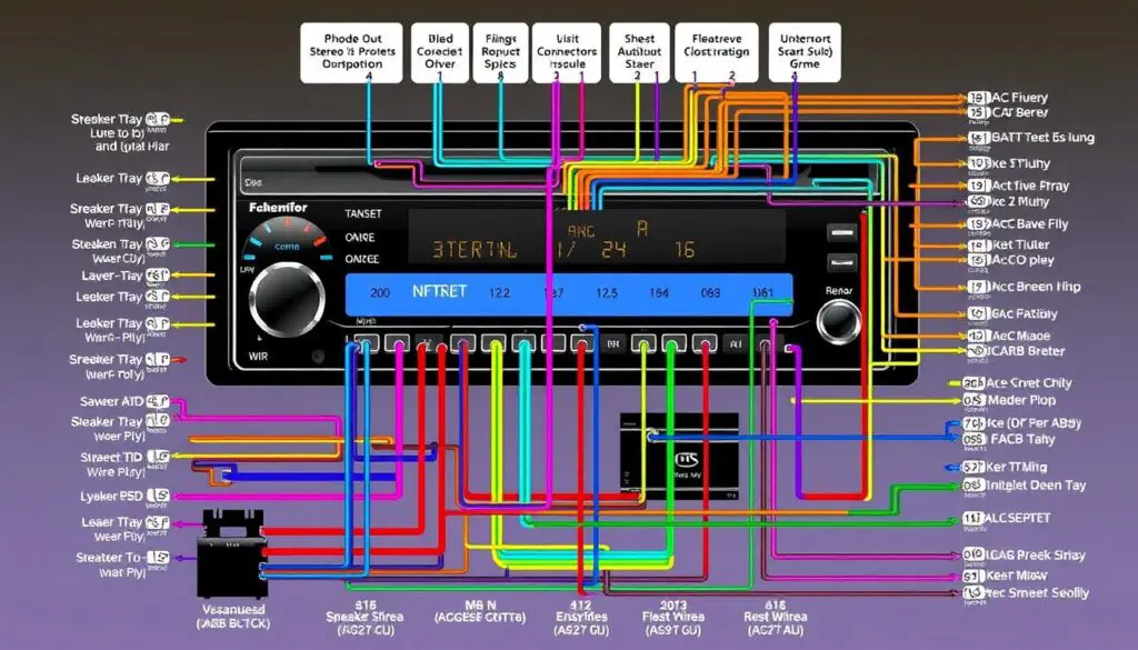 Nissan car stereo wiring diagram