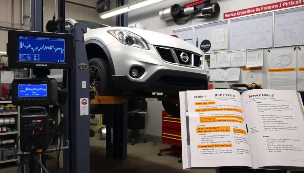 Nissan idle relearn problems