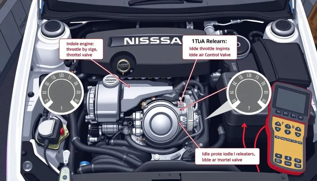 Nissan idle relearn procedure