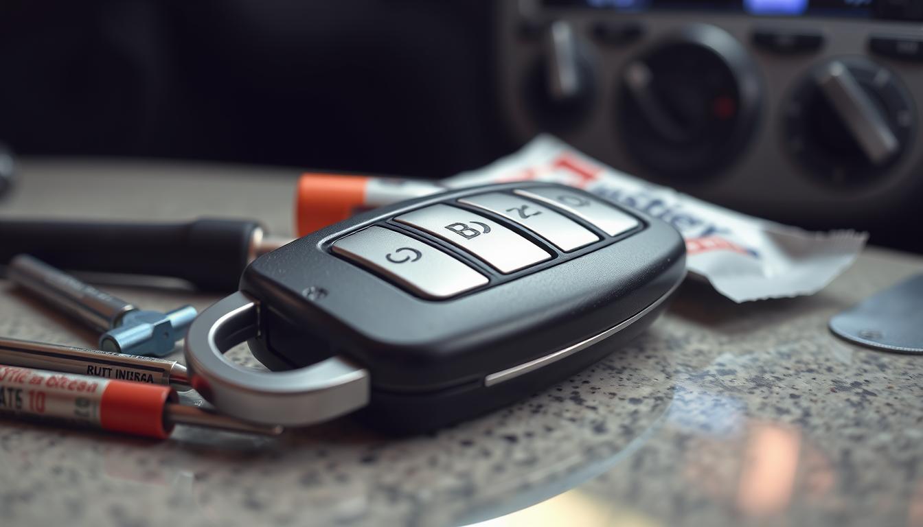 Nissan key fob not working after battery change