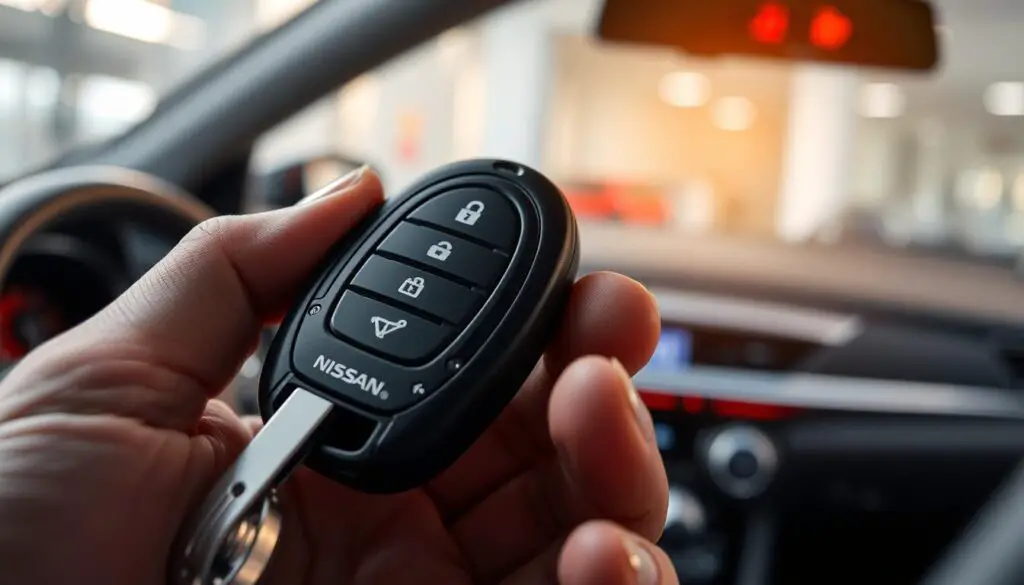 Nissan key fob programming