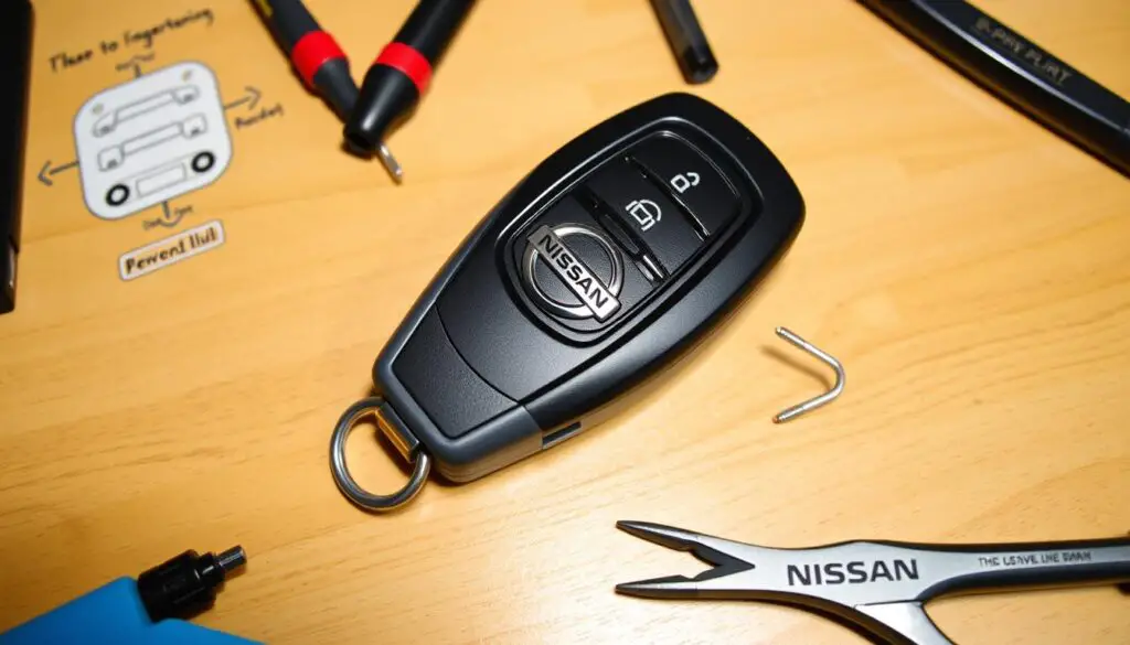 Nissan key fob programming instructions