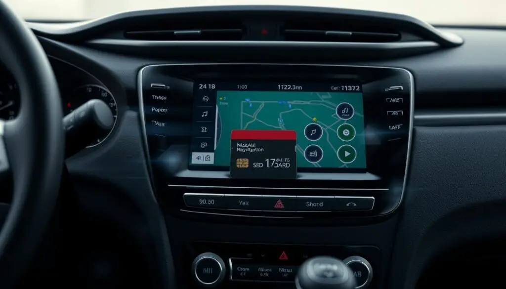 Nissan navigation SD card tips