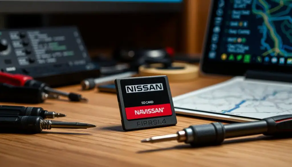 Nissan navigation SD card tricks