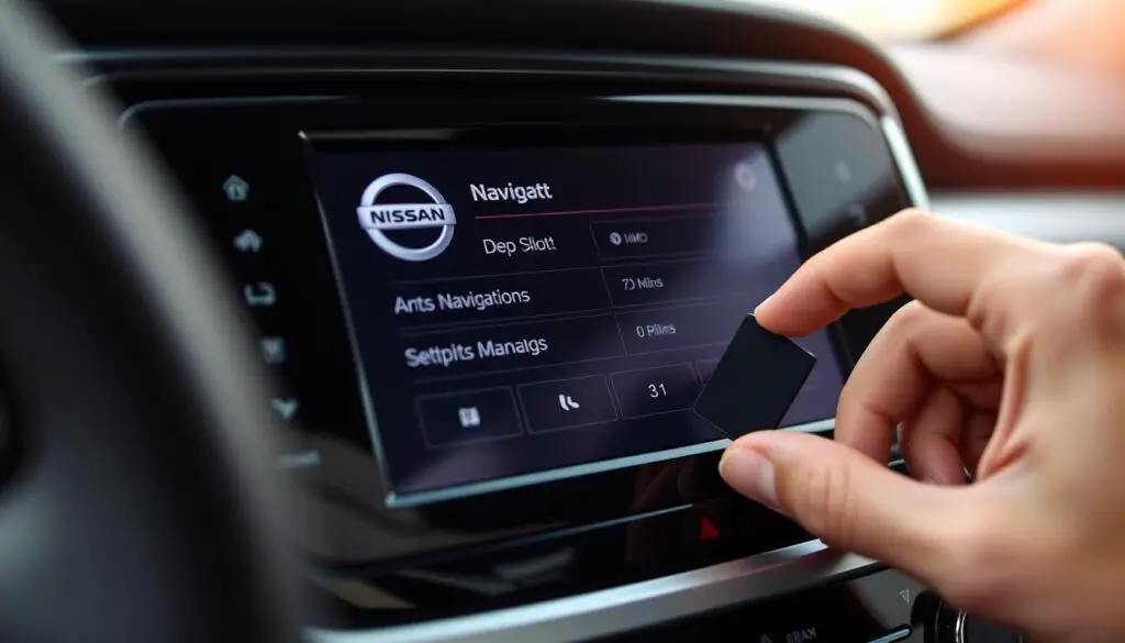 Nissan navigation system setup
