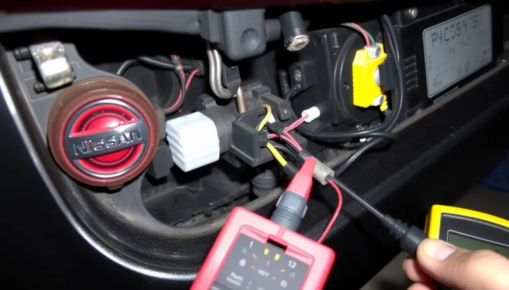 Nissan parking sensor wiring issues