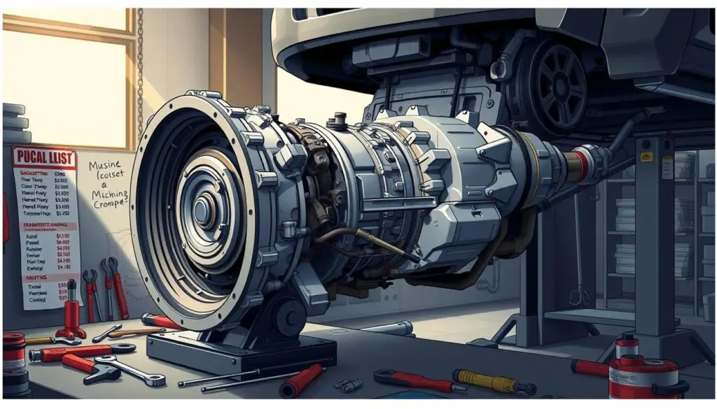 Nissan transmission repair cost