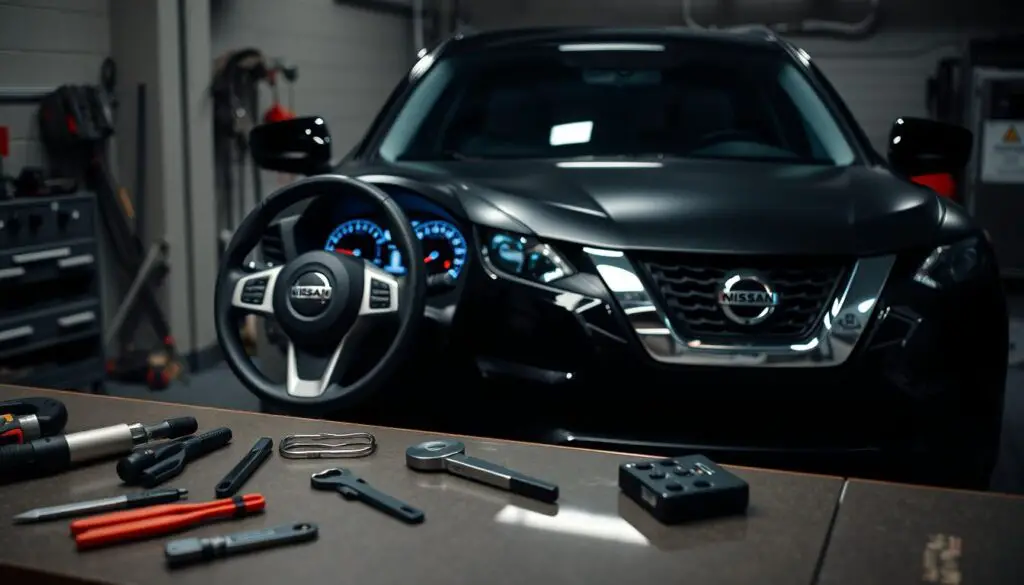 Nissan vehicle anti-theft system reset