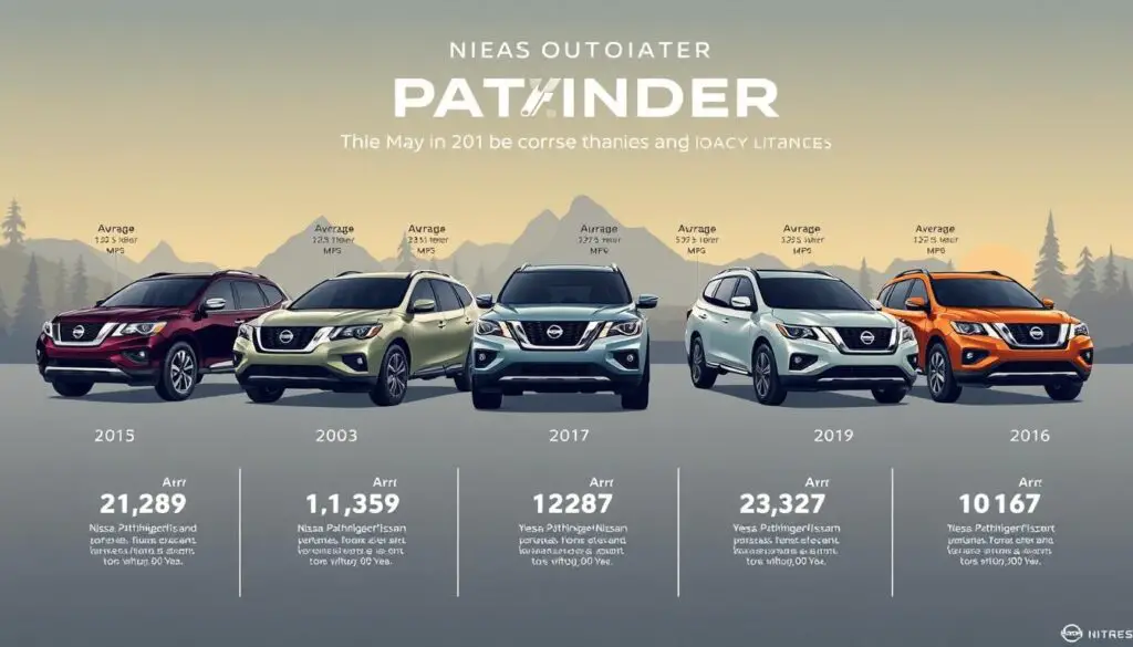 Pathfinder gas mileage comparison