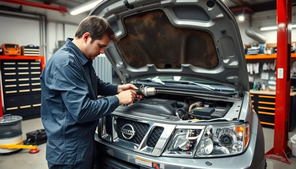 Testing Nissan Frontier starter