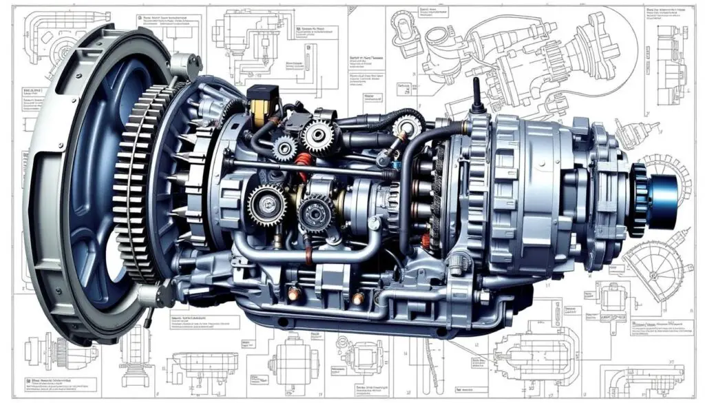 Transmission System of Nissan NV 2500