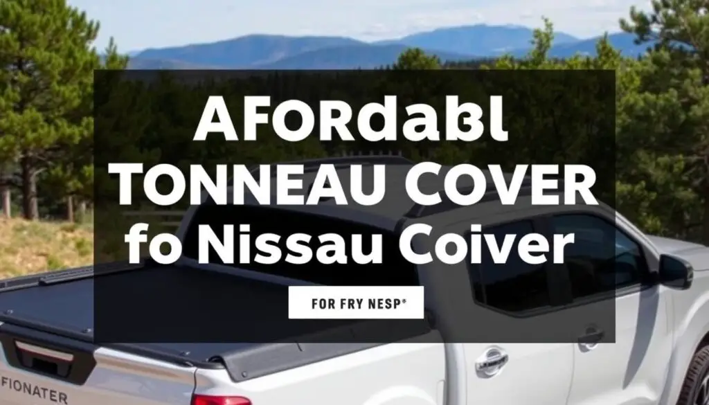 affordable Nissan Frontier tonneau cover