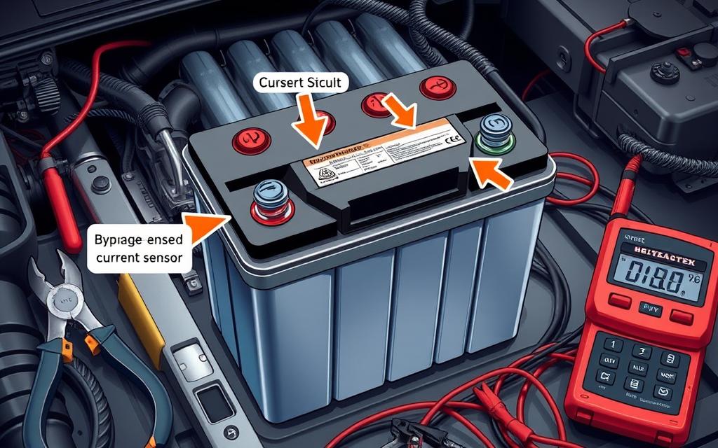 battery sensor bypass