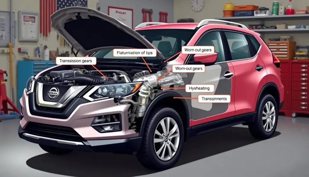 common Nissan Rogue transmission problems