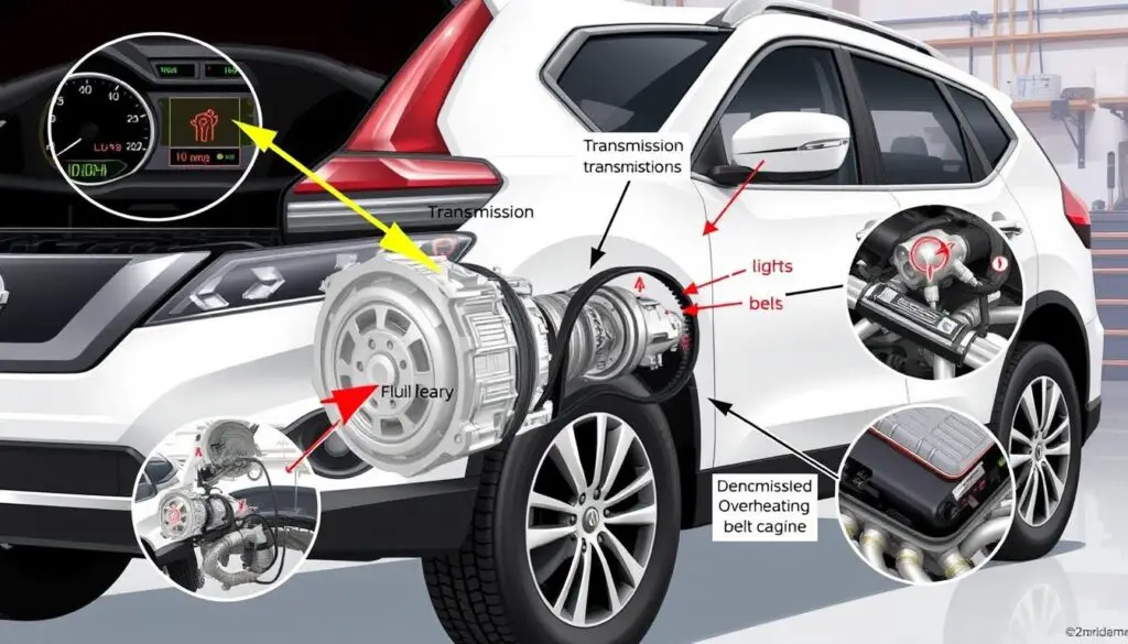 common Nissan Rogue transmission problems