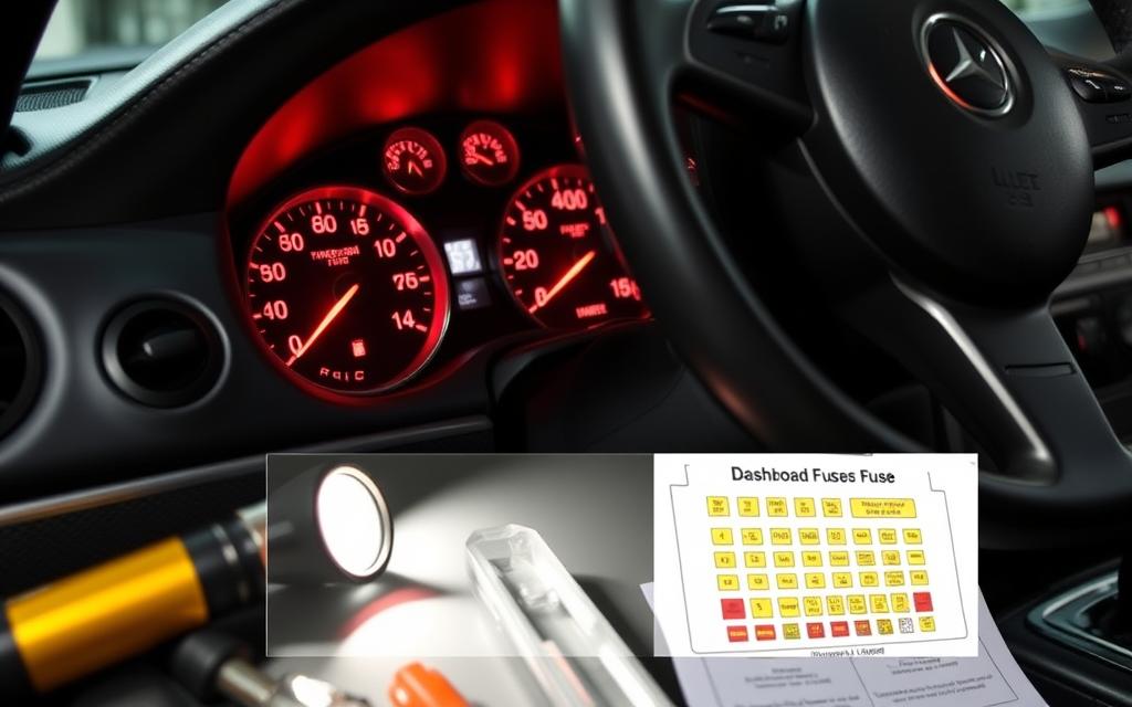 identifying dashboard gauges fuse