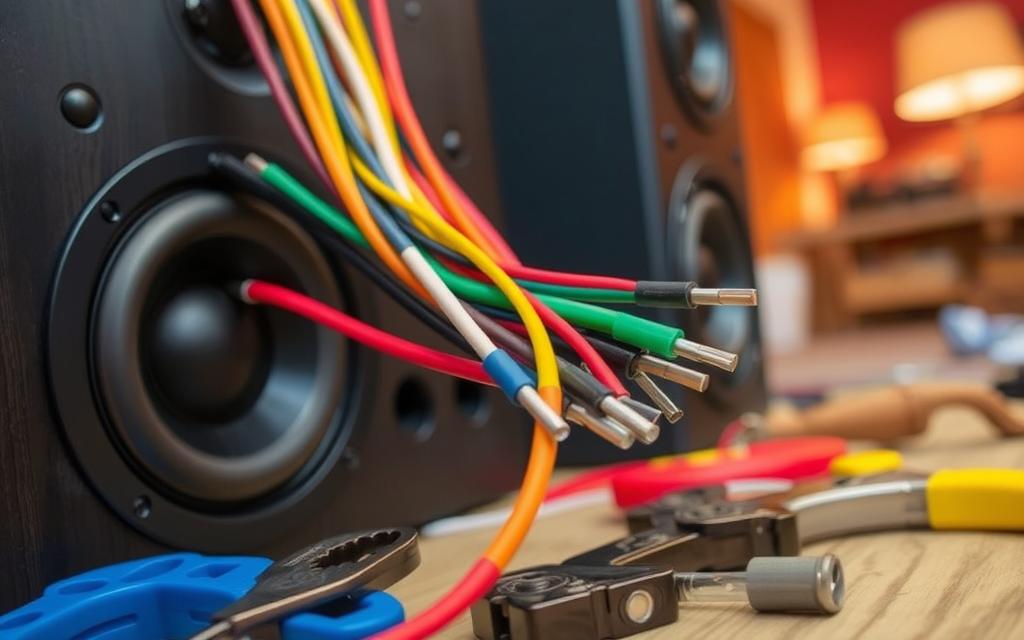 identifying speaker wires