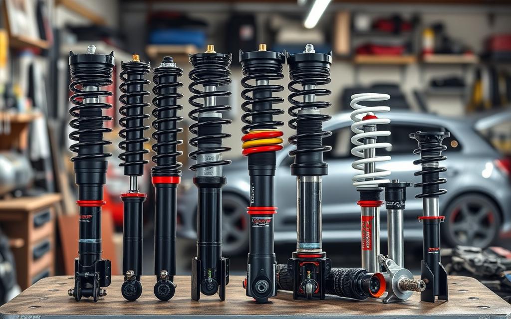 types of coilovers for performance suspension upgrades